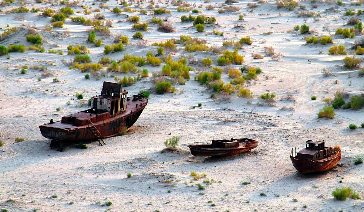 Орол денгизи карта